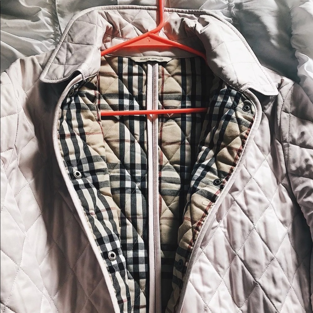 Authentic Burberry Light Pink Coat/Jacket
